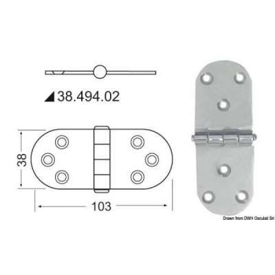 Cerniera 2 mm