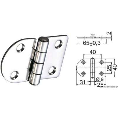 Cerniera 2 mm