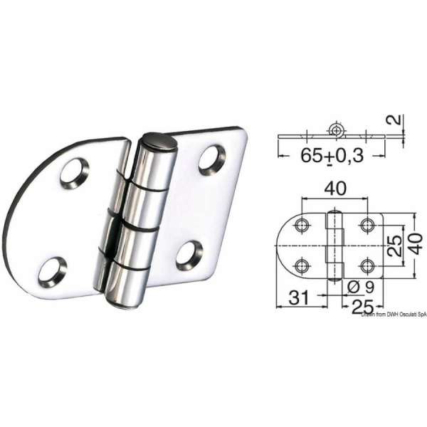 Cerniera 2 mm
