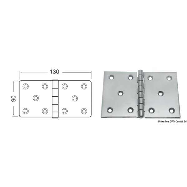 Cerniera 2,5 mm