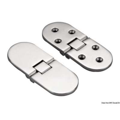 Cerniera di precisione microfuse, rotazione 180°
