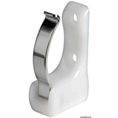 Clip a molla per fissaggio ganci d’accosto