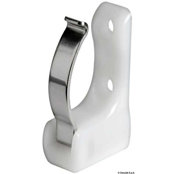 Clip a molla per fissaggio ganci d’accosto