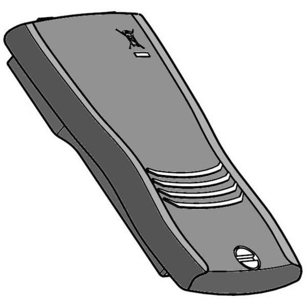 CM 110-034 Pacco Batteria Litio per HH600 Nero