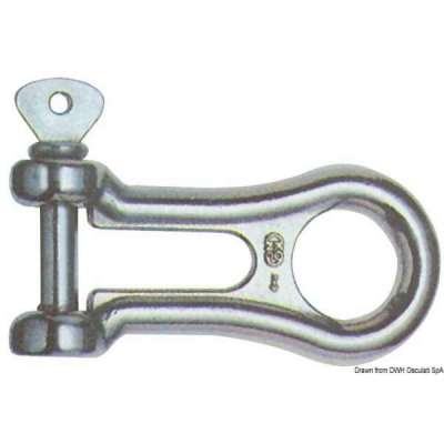 Connettore a cavallotto KONG Chain gripper in acciaio inox