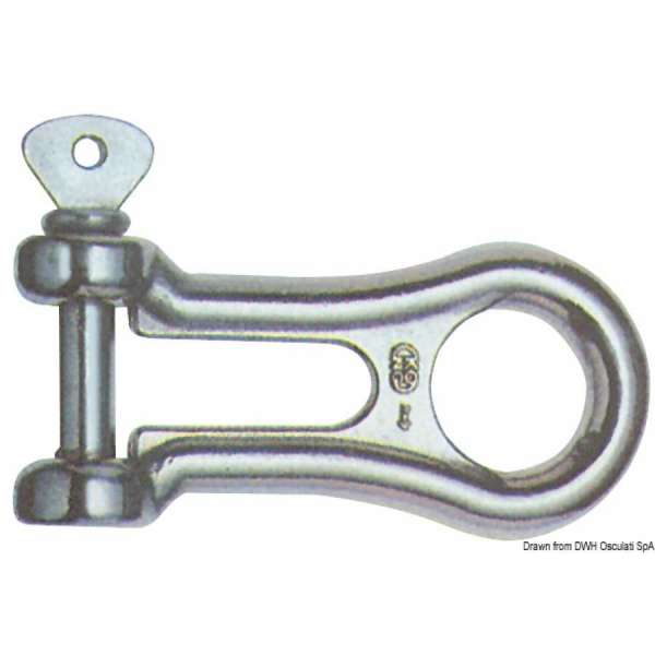 Connettore a cavallotto KONG Chain gripper in acciaio inox