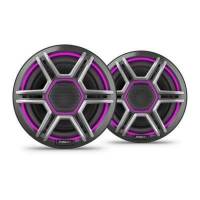 Coppia speaker Fusion Apollo da 6,5 pollici, grigi, LED