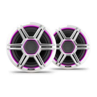 Coppia speaker Fusion Apollo da 7,7 pollici, bianchi, LED