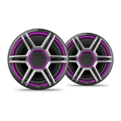 Coppia speaker Fusion Apollo da 8,8 pollici, grigi, LED