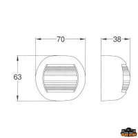 Fanali di via alogeni Orsa Minore 12V Aisi 316