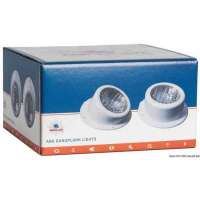 Faro da plancetta in ABS bianco completamente stagno
