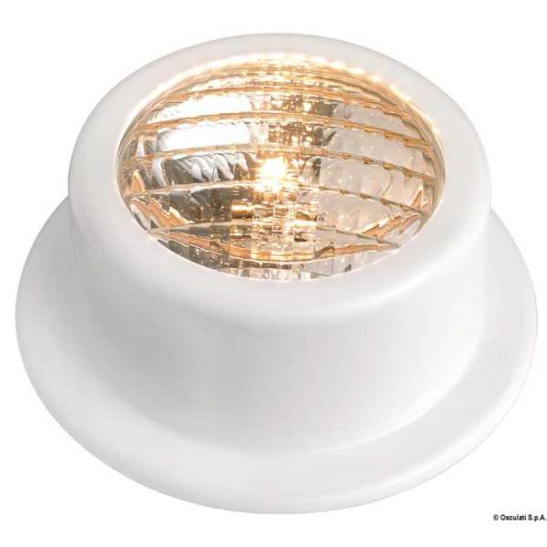 Faro da plancetta in ABS bianco completamente stagno