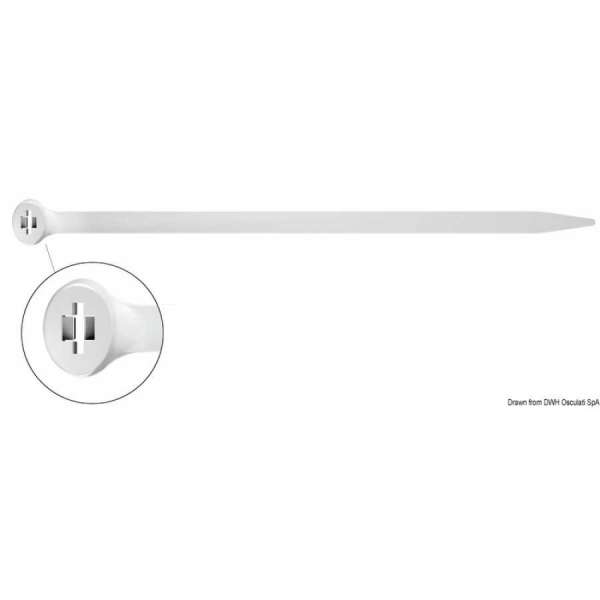 Fascetta 2-Lock ® con chiusura in acciaio inox AISI 316