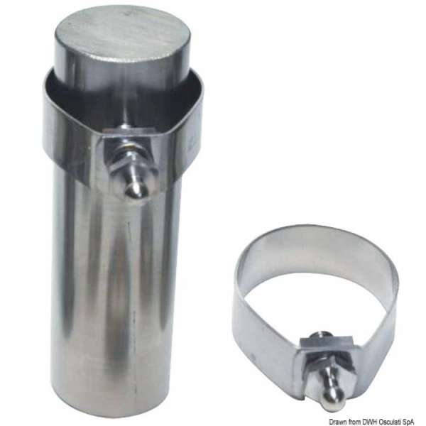 Fascette in acciaio inox con maschio