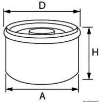 Filtri olio per fuoribordo a 4 tempi