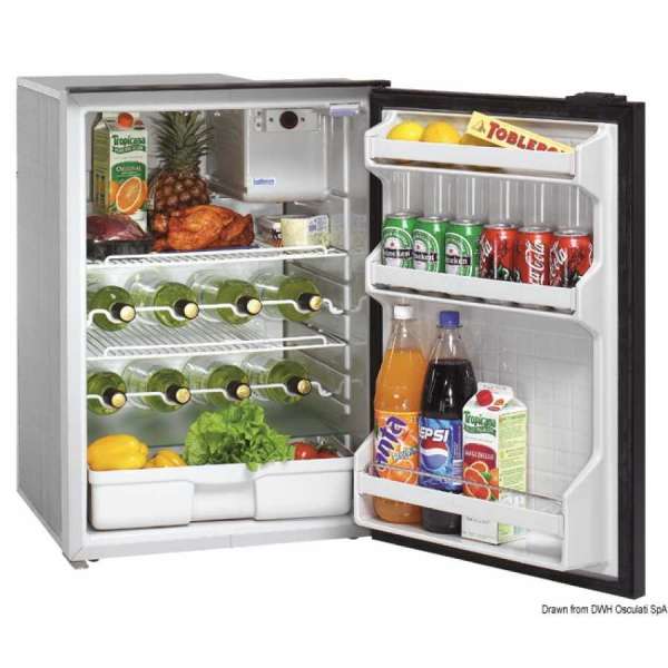 Frigorifero ISOTHERM frontale Inox da 130 litri