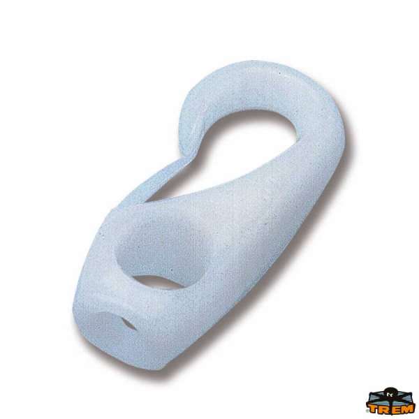 Ganci speciali in nylon colore bianco