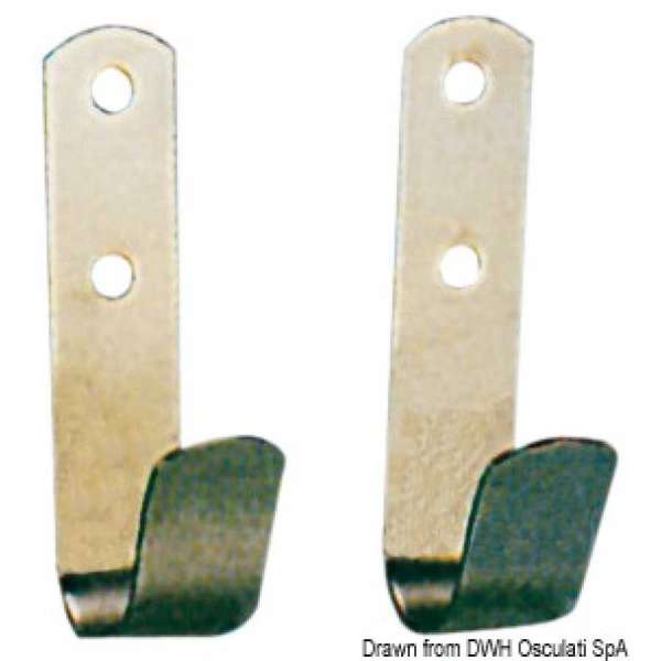 Gancio in Acciaio Inox lucidato per gancio d’accosto