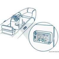 Gonfiatore elettrico per gommoni BRAVO Turbo Max Kit