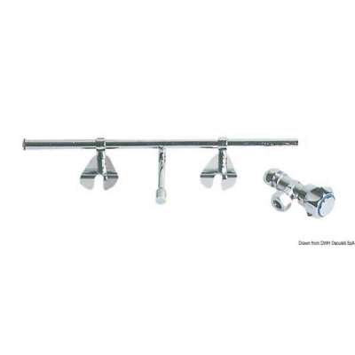Gruppo bidet in ottone cromato
