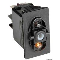 Interruttore a bascula impermeabili IP56 Marina R II doppio LED