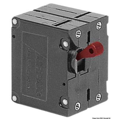 Interruttore AIRPAX / SENSATA automatici magneto/idraulici bipolari per corrente alternata