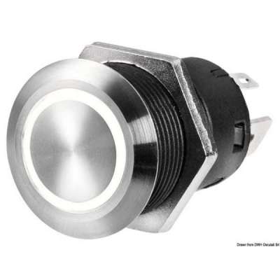 Interruttore FLAT in acciaio inox
