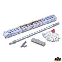 Kit 4 pezzi composto da mezzo marinaio, spazzolone e frattazzo in cotone