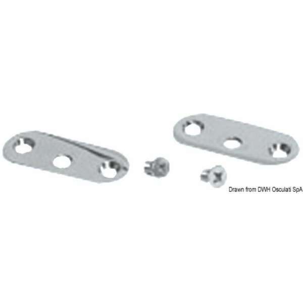 Kit per fissaggio maniglione tramite viti esterne