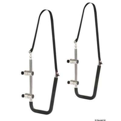  Kit porta sup o porta passerella in acciaio inox