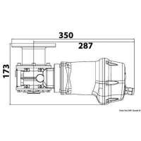 Kit verricello LEWMAR VX1 basso (300 W e 500 W)