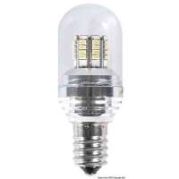 Lampadina a LED SMD zoccolo E14/E27 con copertura vetro dei LED