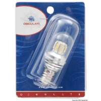 Lampadina a LED SMD zoccolo E14/E27 con copertura vetro dei LED