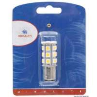 Lampadina LED SMD zoccolo BA15D per faretti