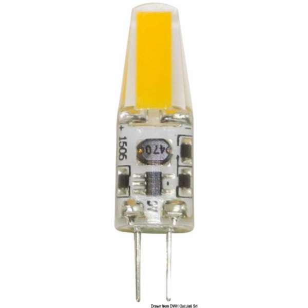 Lampadina LED - zoccolo G4 a luce 360°