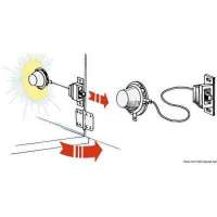 Luce di cortesia con accensione automatica