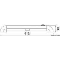 Luce LED a rotaia Turnstripe rotanti