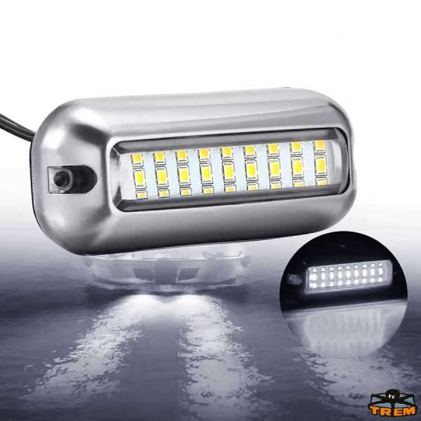 Luce subacquea LED per plancetta carena e specchio di poppa