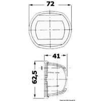Luci di via Compact 12 in acciaio inox AISI 316 lucidata a specchio