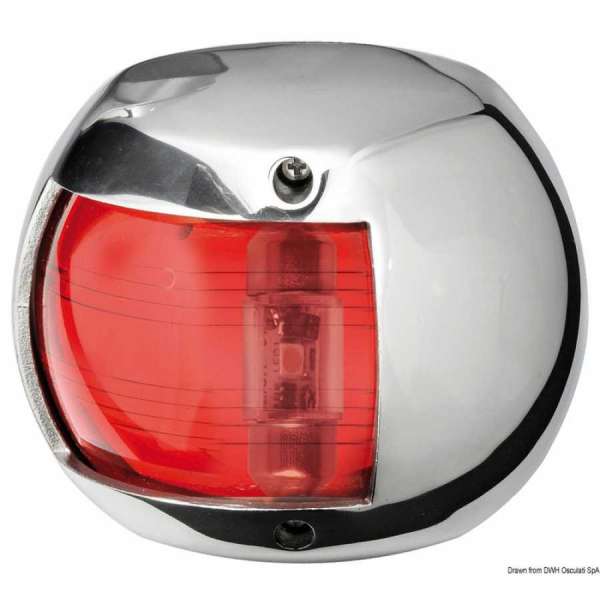 Luci di via Compact 12 LED in acciaio inox AISI 316 lucidata a specchio