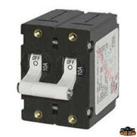 Magneto idraulico Toggle A-Series CA-CC 2 poli Levetta bianca