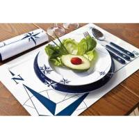  Marine Business set 6 piatti fondi melamina NORTHWIND 