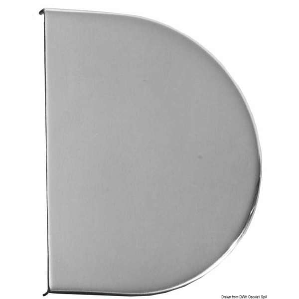 Mascheratura in acciaio inox AISI 316 lucidata a specchio 