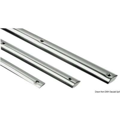 Mezzo tondo in Acciaio Inox AISI 316 lucidato a specchio