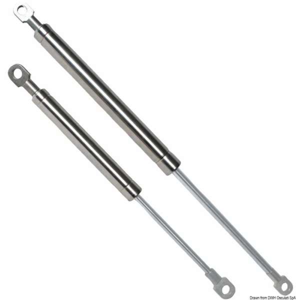 Molla a gas in Acciaio Inox occhio - occhio