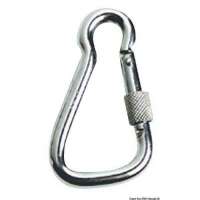 Moschettone in acciaio inox a grande apertura