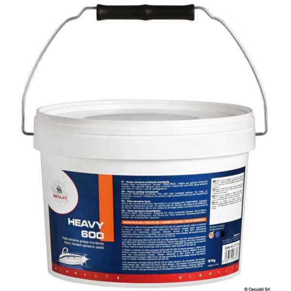 Osculati Heavy 600 - Pasta abrasiva grossa mordente