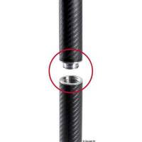 Palo in carbonio smontabile per tendalino