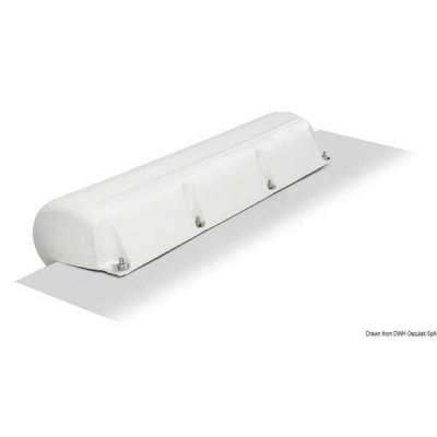 Parabordo in PVC bianco gonfiabile da pontile