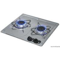 Piano cottura ad incasso in acciaio inox